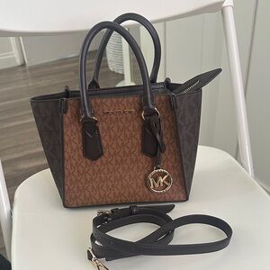 Michael Kors Mini Bag in Brown and Black